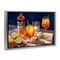 Stupell Industries Sprits Table Still Life Floating Frame, design by Ziwei Li